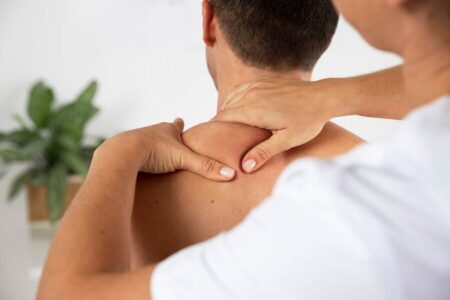massagens para dores musculares